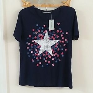 Jason Maxwell Patriotic Tee - M- NWT